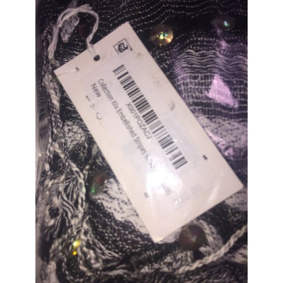 Collection XIIX Embellished Stripes Wrap - Picture 3 of 5